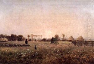 Berger Gardant Son Troupeau by Armand Guery
