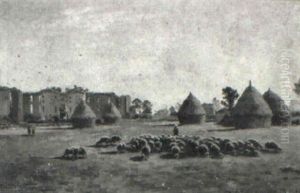 Ruines Du Chateau De La Fert,-milon