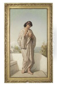 He Loves Me, He Loves Me Not by Egide Godfried Guffens