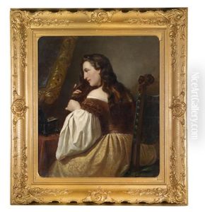 Bei Der Toilette by Carl Adolf Gugel