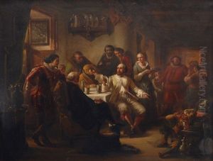 A Poet Reciting by Carl Adolf Gugel
