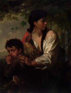 The Illicit Grape Harvesters by Carl Adolf Gugel