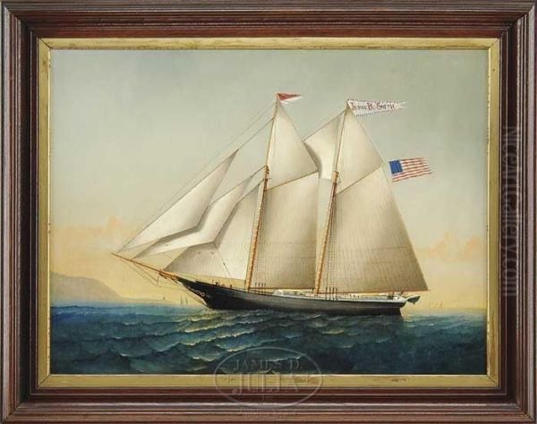 Portrait Of The Schooner "jessie B. Smith" - view 1
