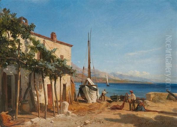 Les Pecheurs Sur La Cote D'azur - view 1
