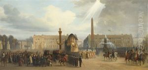 Le Retour Des Cendres De Napoleon Ier, Passage Du Cortege Place De La Concorde (collab. W/studio)