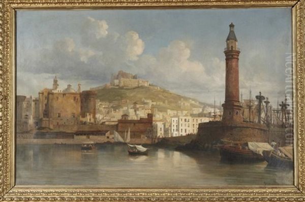Vue Du Port De Naples - view 1
