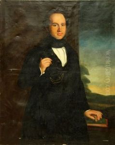 Portrait Of A Man With A Concertina
