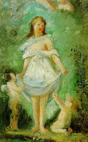 Jeune Femme Et Amours - view 1