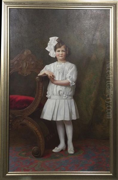 Untitled (portrait Of A Girl In A White Dress) - view 1