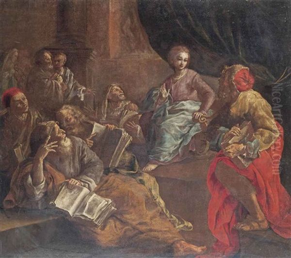 Christ Among The Doctors - view 1