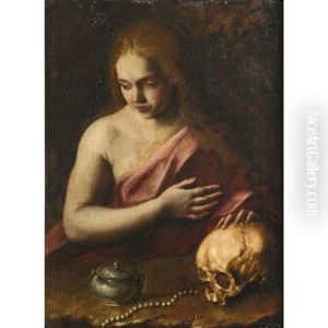 Sainte Marie-madeleine by Bartolomeo Guidobono