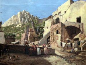 Washerwomen, Capri by Jules Guiette