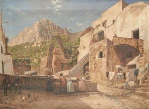 Les Lavandieres by Jules Guiette