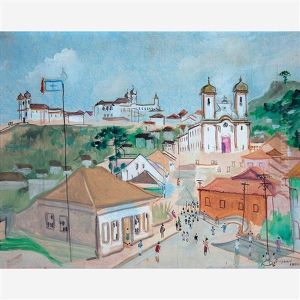 Ouro Preto by Alexandre Gaston Guignard