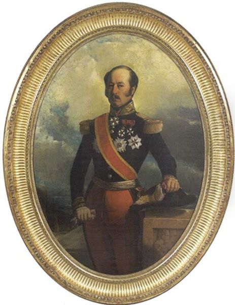 Portrait En Buste D'un General De Division De L'armee Belge - view 1