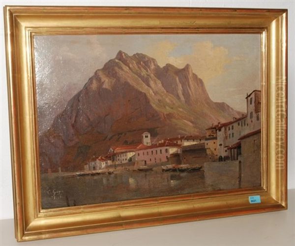Blick Auf Lecco, Mit Dem Hafen - view 1