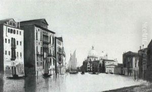 Vue De Venise Avec La Salute Vue De Venise Avec La Salute