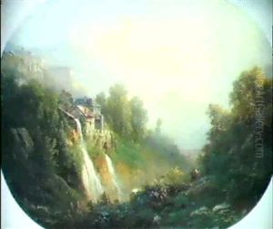 Vallee D'aosta by Charles Louis Guigon