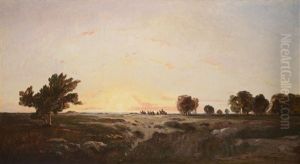 Les Bords De L'aiguebrun by Paul Camille Guigou