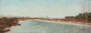 Vue Des Martigues by Paul Camille Guigou