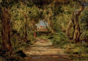 Paysage En Provence by Paul Camille Guigou