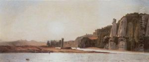 Sunrise Over The Banks Of The Durance, Mirabeau