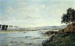 La Seine A Triel by Paul Camille Guigou