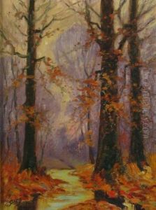 "autumn" by George Herbert Baker