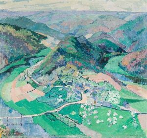 Panorama De Frahan Dit "la Merveille Des Ardennes by Maurice Guilbert