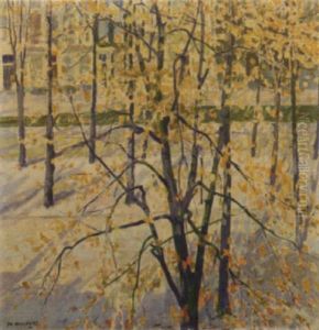 A City Park by Maurice Guilbert