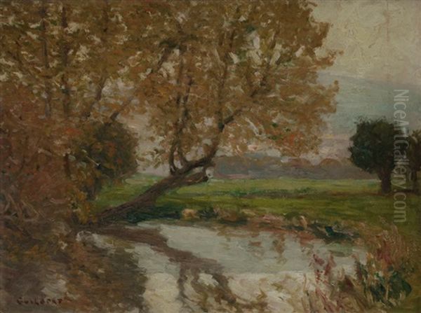 Paysage Aux Environs De Rouen - view 1