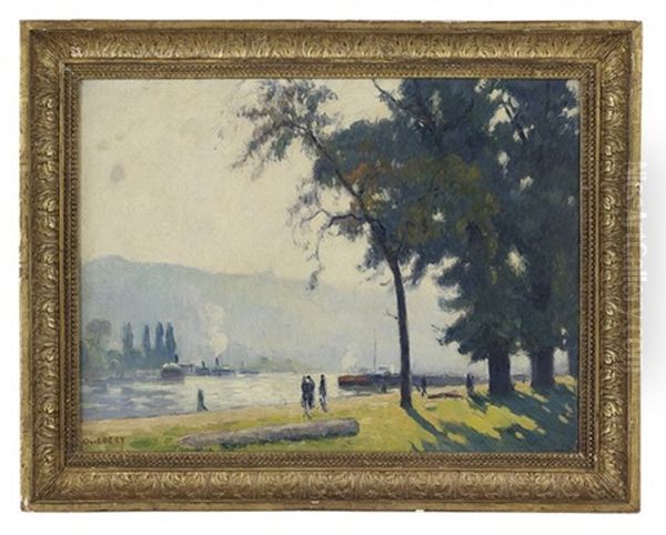 Cours-la-reine, Matin D'ete, Rouen - view 1