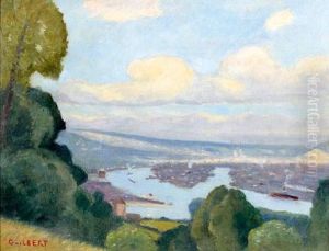Le Port De Rouen by Narcisse Guilbert
