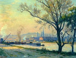 Rouen, Soleil Couchant