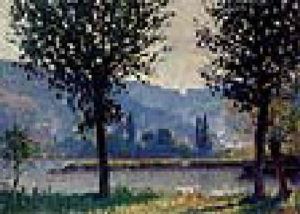 Matin De Printemps A L'ile Lacroix by Narcisse Guilbert