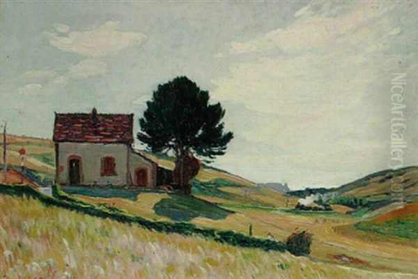Etretats, La Maison Du Garde, Barriere, 1920 - view 1
