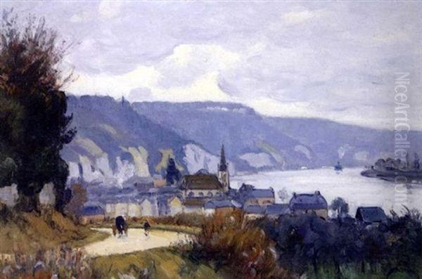 La Seine A La Bouille - view 1