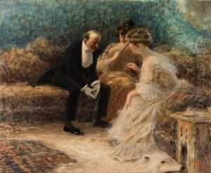 The Match-maker by Albert Guillaume