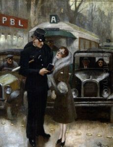 Manouvre De Seduction by Albert Guillaume