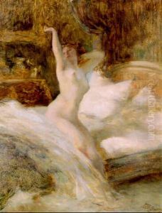 Jeune Femme Au Reveil