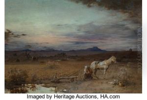 Soir D'hiver, Maroc by Gustave Achille Guillaumet
