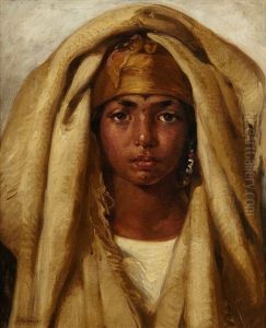 Jeune Fille Arabe by Gustave Achille Guillaumet