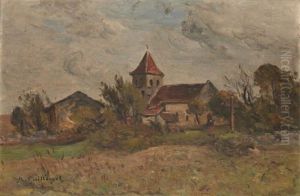 Eglise Dans Un Paysage Eglise Dans Un Paysage