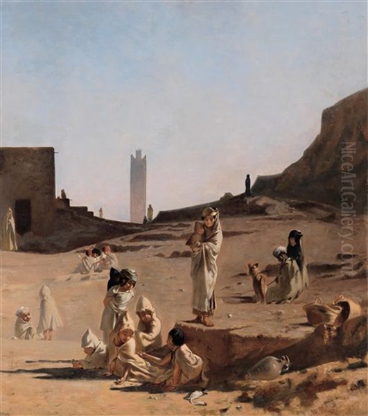 Motiv Aus Laghout In Der Sahara, Algerien - view 1