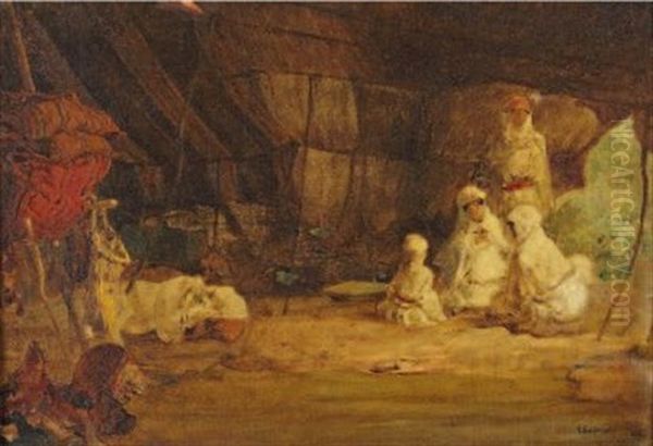 Interieur De Tente Arabe (study) - view 1