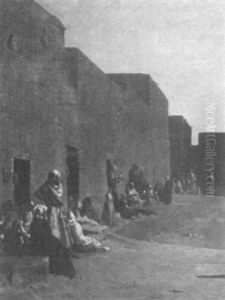 Arabs In Courtyard