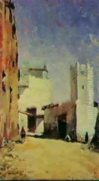 An Algerian Street Scene - view 1