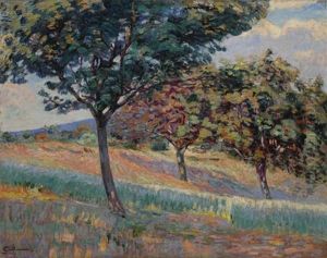 Verger A La Lisiere D'un Bois A Saint-cheron, 1893 Verger A La Lisiere D'un Bois A Saint-cheron, 1893