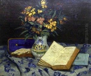 Nature Morte A La Boite Aux Gants by Armand Guillaumin (Fils)