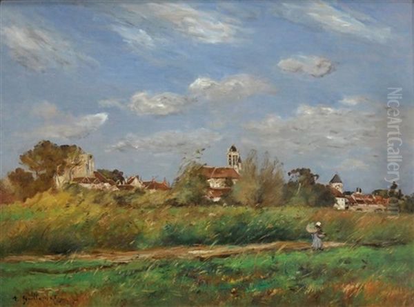 Vue De Moret Sur Loing - view 1
